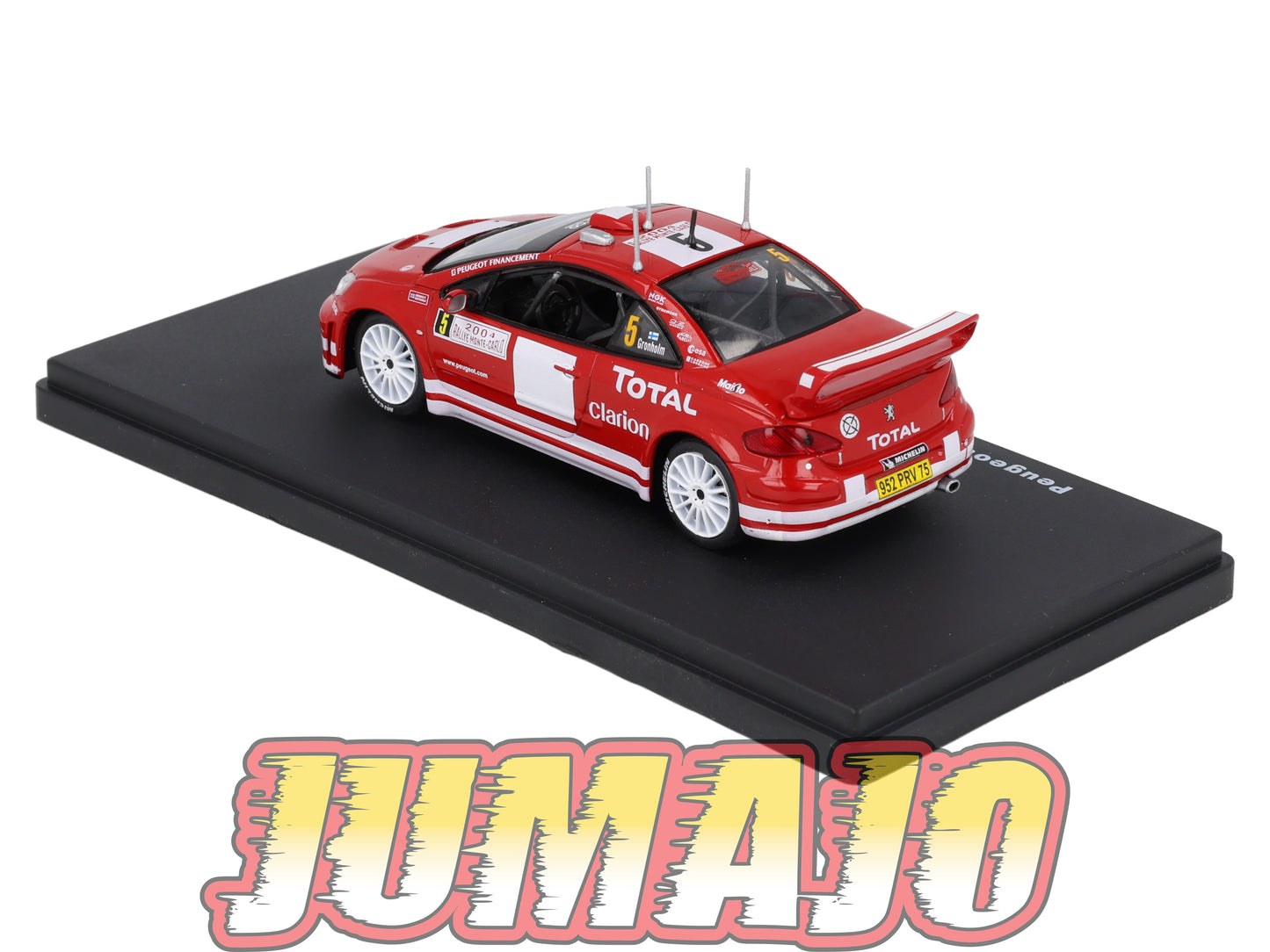 RMX65 1/43 Salvat Mexique Rallye WRC PEUGEOT 307 WRC 2004 #5 Gronholm