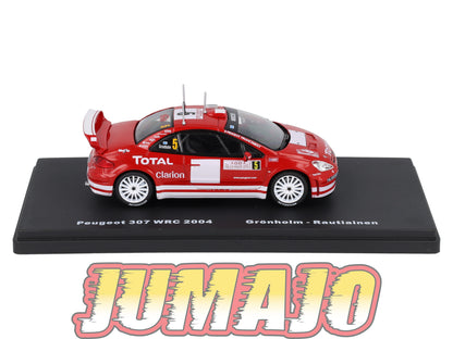 RMX65 1/43 Salvat Mexique Rallye WRC PEUGEOT 307 WRC 2004 #5 Gronholm