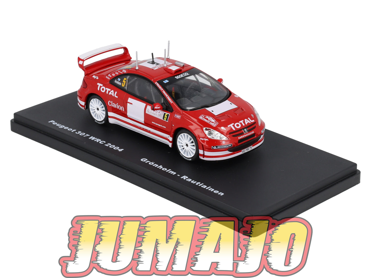 RMX65 1/43 Salvat Mexique Rallye WRC PEUGEOT 307 WRC 2004 #5 Gronholm