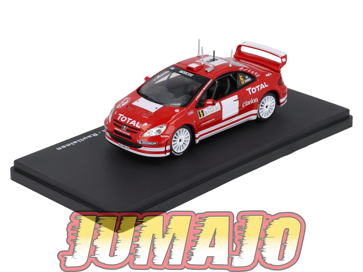 RMX65 1/43 Salvat Mexique Rallye WRC PEUGEOT 307 WRC 2004 #5 Gronholm