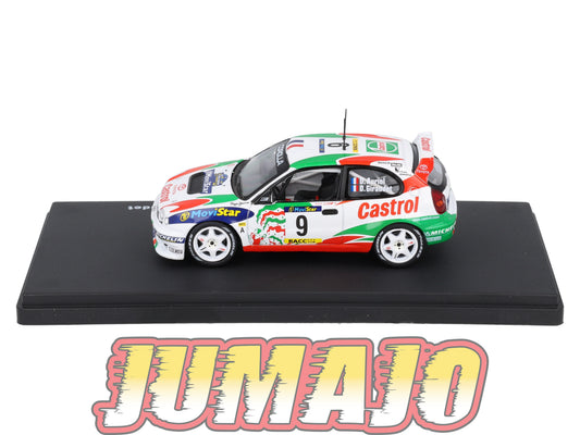 RMX66 1/43 Salvat Mexique Rallye WRC TOYOTA Corolla WRC 1998 #9 Auriol