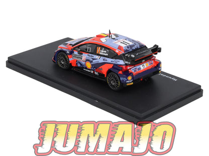 RMX67 1/43 Salvat Mexique Rallye WRC HYUNDAI i20 N Rally1 2022 #11 Neuville