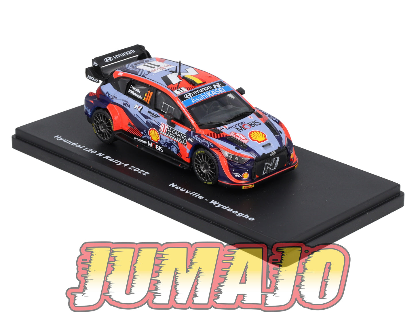 RMX67 1/43 Salvat Mexique Rallye WRC HYUNDAI i20 N Rally1 2022 #11 Neuville