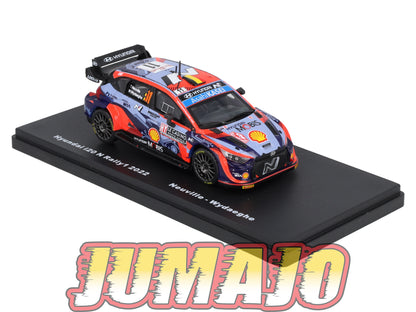 RMX67 1/43 Salvat Mexique Rallye WRC HYUNDAI i20 N Rally1 2022 #11 Neuville