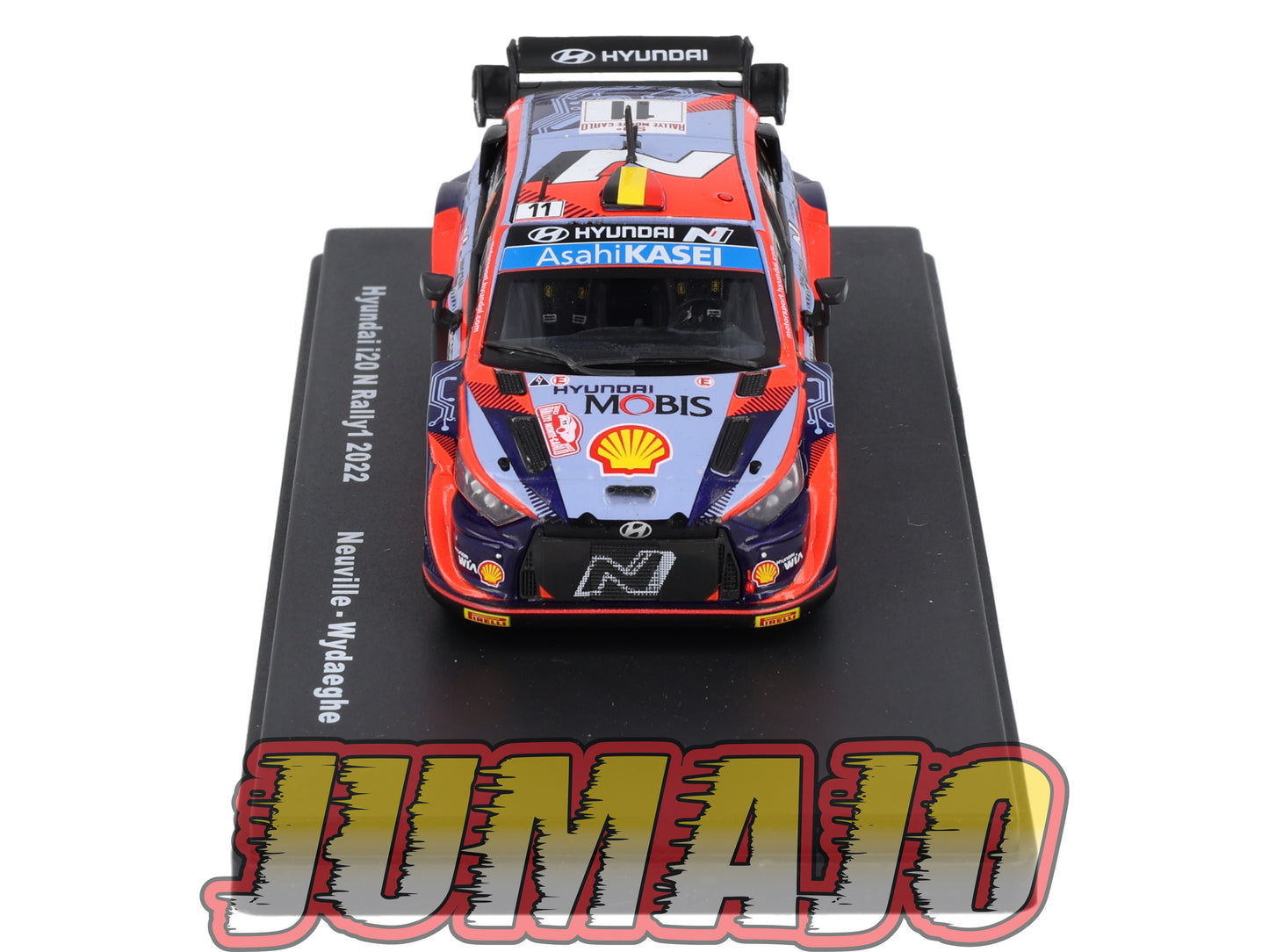 RMX67 1/43 Salvat Mexique Rallye WRC HYUNDAI i20 N Rally1 2022 #11 Neuville