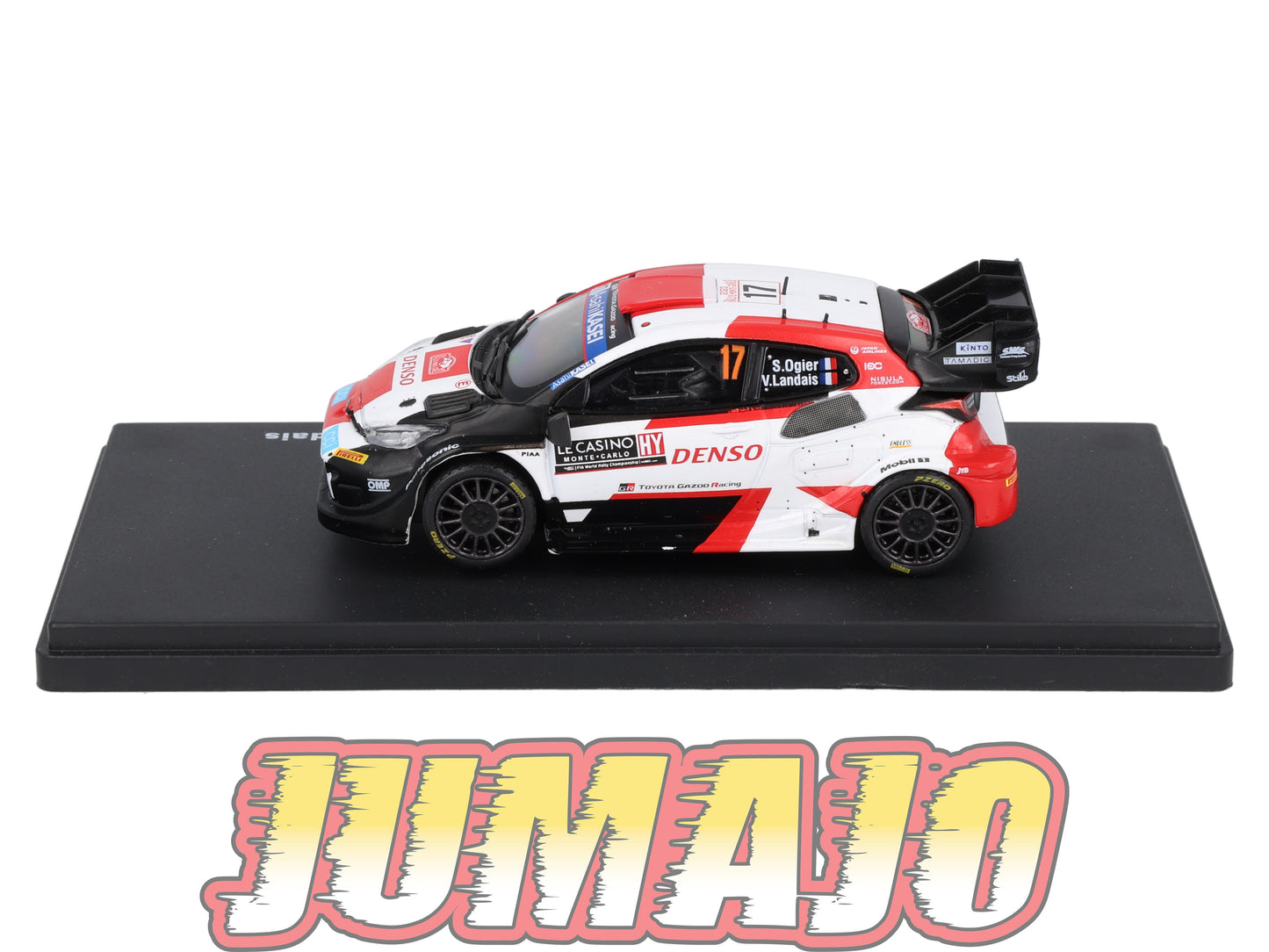 RMX68 1/43 Salvat Mexique Rallye WRC TOYOTA GR Yaris Rally1 2023 #17 Ogier