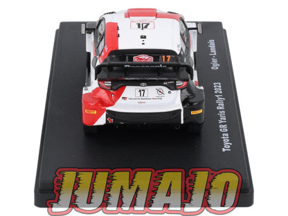 RMX68 1/43 Salvat Mexique Rallye WRC TOYOTA GR Yaris Rally1 2023 #17 Ogier