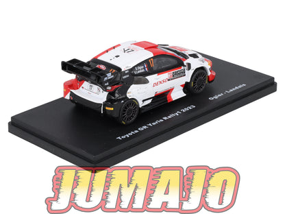 RMX68 1/43 Salvat Mexique Rallye WRC TOYOTA GR Yaris Rally1 2023 #17 Ogier