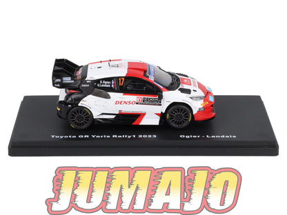 RMX68 1/43 Salvat Mexique Rallye WRC TOYOTA GR Yaris Rally1 2023 #17 Ogier