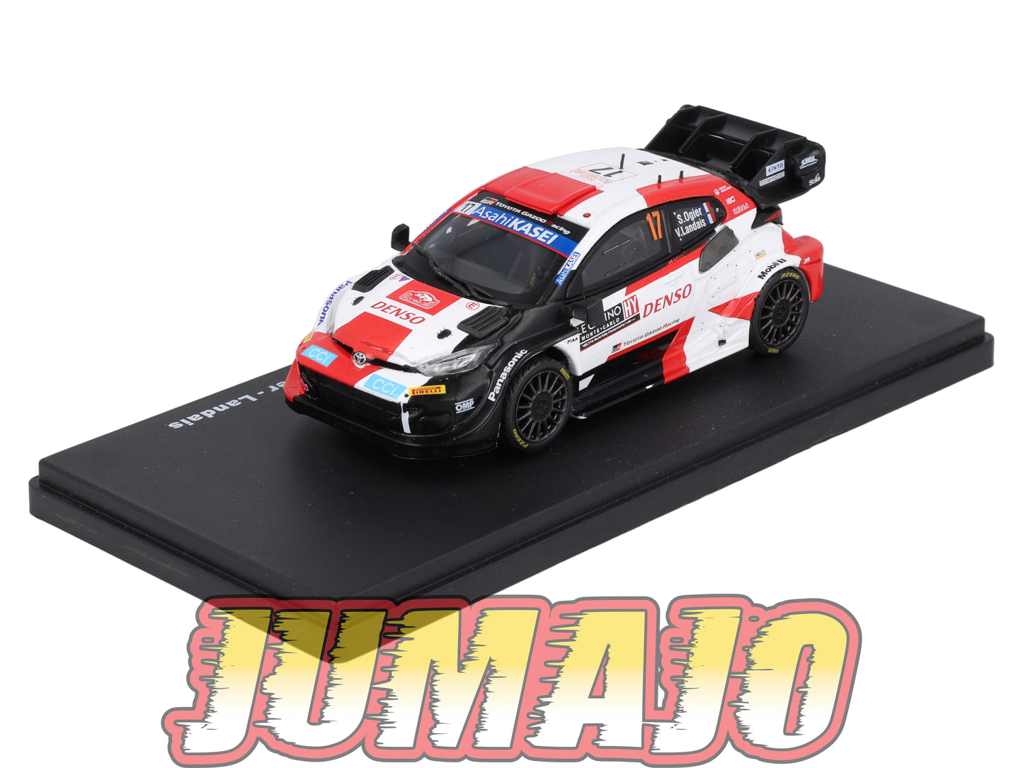 RMX68 1/43 Salvat Mexique Rallye WRC TOYOTA GR Yaris Rally1 2023 #17 Ogier