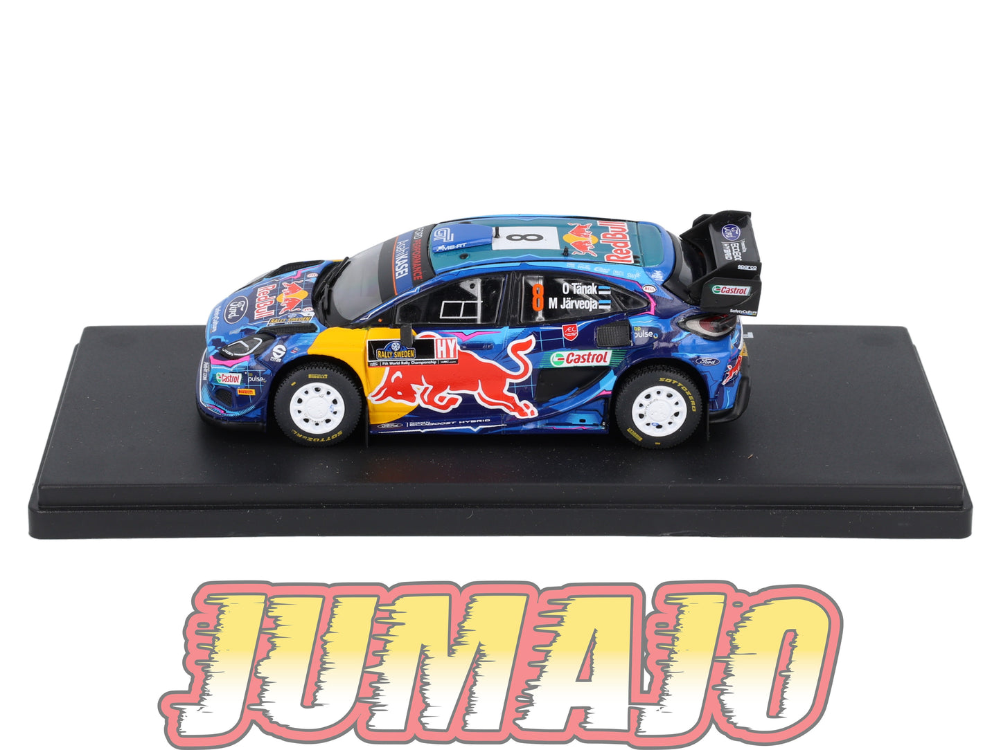 RMX69 1/43 Salvat Mexique Rallye WRC FORD Puma Rally1 2023 #8 Tanak