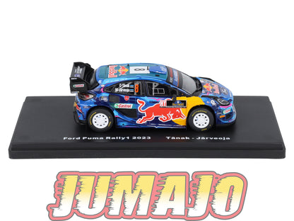 RMX69 1/43 Salvat Mexique Rallye WRC FORD Puma Rally1 2023 #8 Tanak