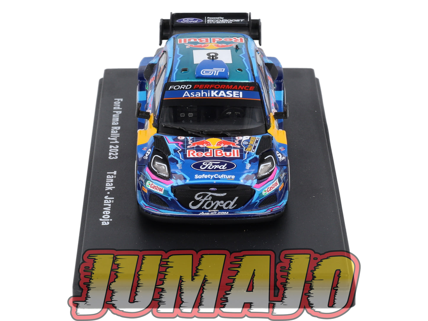 RMX69 1/43 Salvat Mexique Rallye WRC FORD Puma Rally1 2023 #8 Tanak