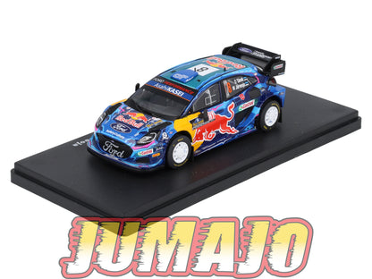 RMX69 1/43 Salvat Mexique Rallye WRC FORD Puma Rally1 2023 #8 Tanak