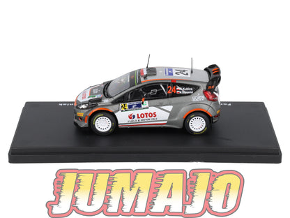 RMX70 1/43 Salvat Mexique Rallye WRC FORD Fiesta RS WRC 2015 #24 Kubica
