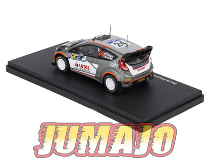 RMX70 1/43 Salvat Mexique Rallye WRC FORD Fiesta RS WRC 2015 #24 Kubica