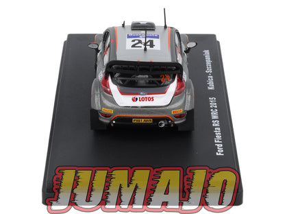 RMX70 1/43 Salvat Mexique Rallye WRC FORD Fiesta RS WRC 2015 #24 Kubica