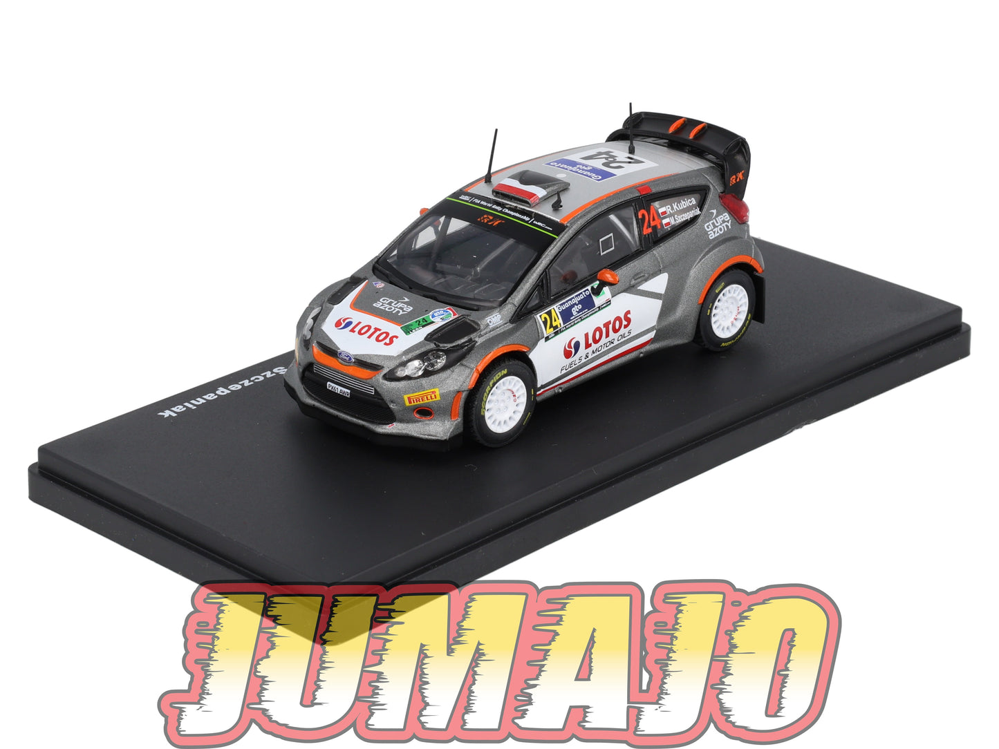 RMX70 1/43 Salvat Mexique Rallye WRC FORD Fiesta RS WRC 2015 #24 Kubica
