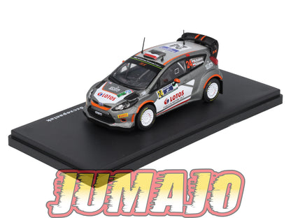 RMX70 1/43 Salvat Mexique Rallye WRC FORD Fiesta RS WRC 2015 #24 Kubica