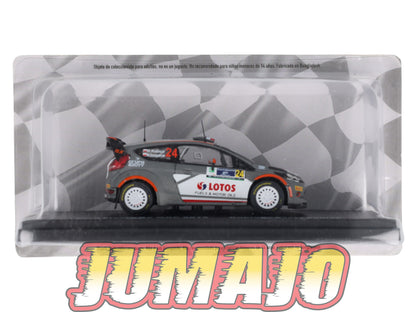 RMX70 1/43 Salvat Mexique Rallye WRC FORD Fiesta RS WRC 2015 #24 Kubica