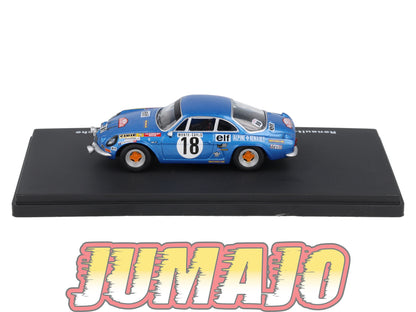 RMX71 1/43 Salvat Mexique Rallye WRC RENAULT Alpine A110 1800 1973 #18 Andruet
