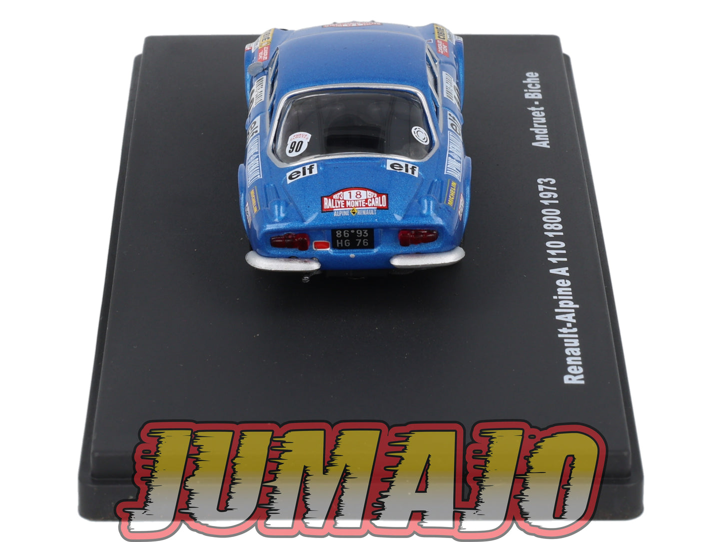 RMX71 1/43 Salvat Mexique Rallye WRC RENAULT Alpine A110 1800 1973 #18 Andruet