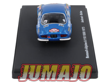 RMX71 1/43 Salvat Mexique Rallye WRC RENAULT Alpine A110 1800 1973 #18 Andruet