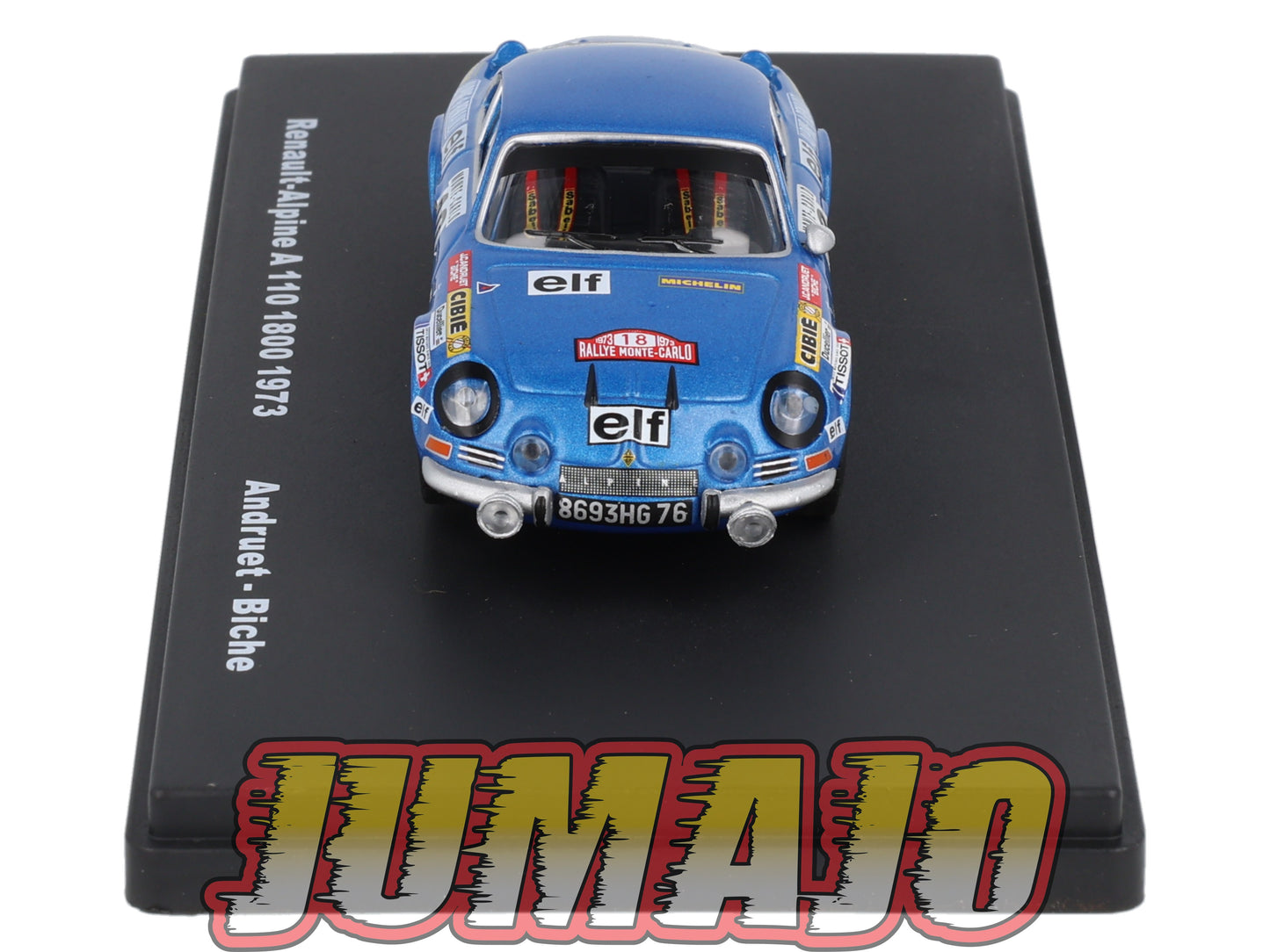 RMX71 1/43 Salvat Mexique Rallye WRC RENAULT Alpine A110 1800 1973 #18 Andruet