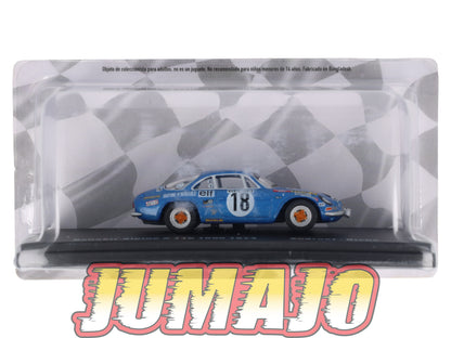 RMX71 1/43 Salvat Mexique Rallye WRC RENAULT Alpine A110 1800 1973 #18 Andruet