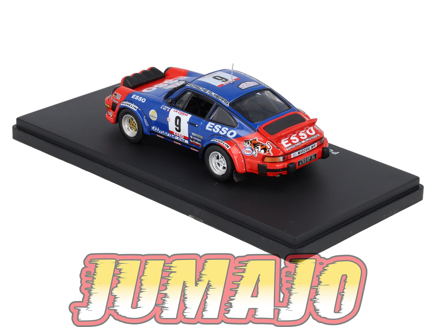 RMX72 1/43 Salvat Mexique Rallye WRC PORSCHE 911 SC 1980 #9 Thérier