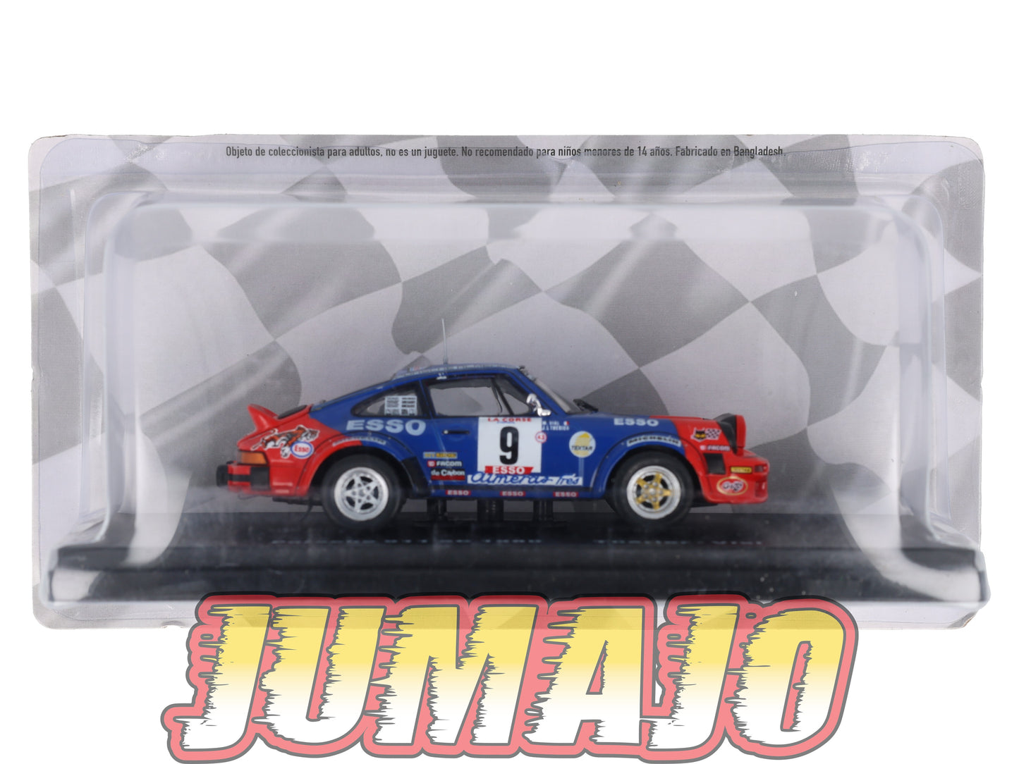 RMX72 1/43 Salvat Mexique Rallye WRC PORSCHE 911 SC 1980 #9 Thérier