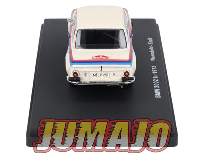 RMX74 1/43 Salvat Mexique Rallye WRC BMW 2002 TII 1973 #8 Warmbold