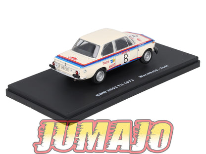 RMX74 1/43 Salvat Mexique Rallye WRC BMW 2002 TII 1973 #8 Warmbold