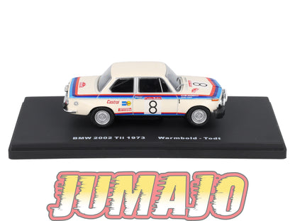 RMX74 1/43 Salvat Mexique Rallye WRC BMW 2002 TII 1973 #8 Warmbold