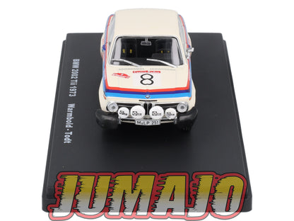 RMX74 1/43 Salvat Mexique Rallye WRC BMW 2002 TII 1973 #8 Warmbold