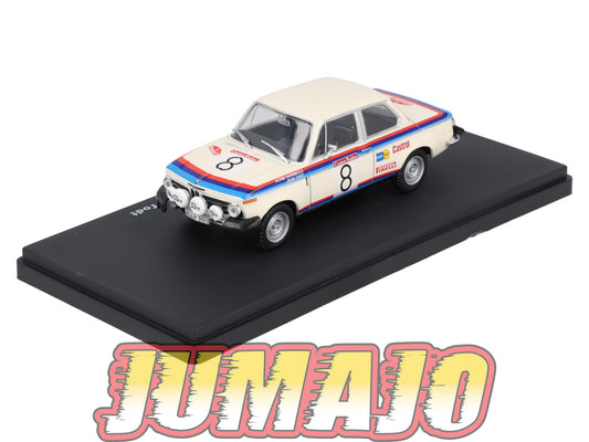 RMX74 1/43 Salvat Mexique Rallye WRC BMW 2002 TII 1973 #8 Warmbold
