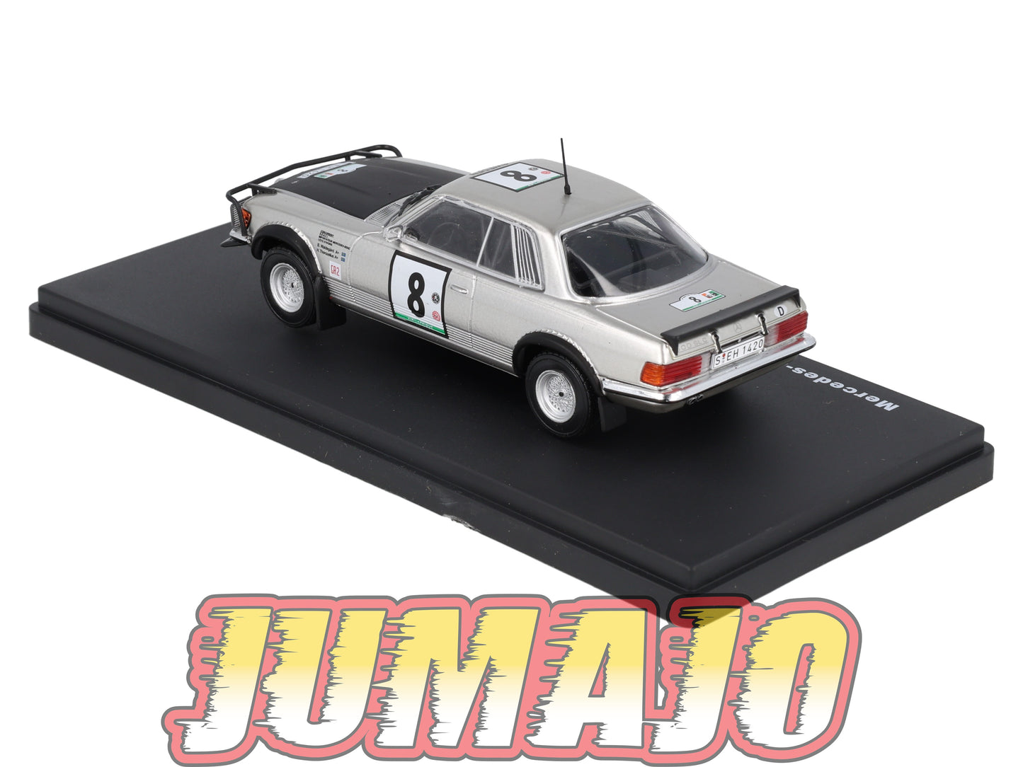 RMX75 1/43 Salvat Mexique Rallye WRC MERCEDES BENZ 500 SLC 1980 #8 Waldegard