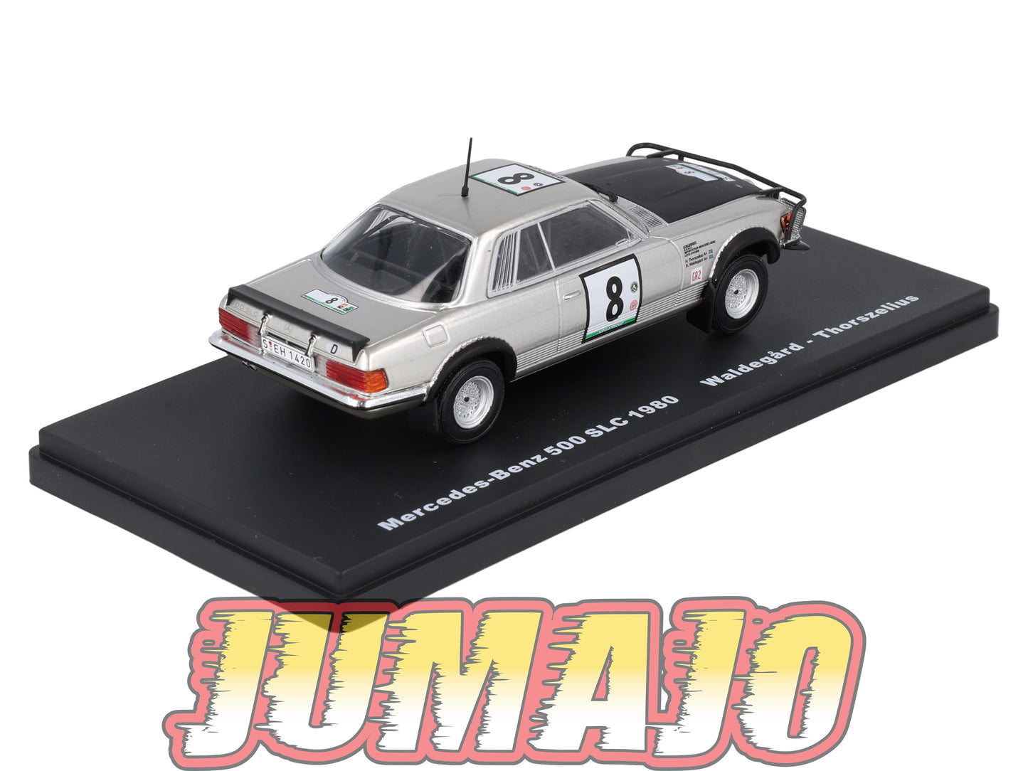 RMX75 1/43 Salvat Mexique Rallye WRC MERCEDES BENZ 500 SLC 1980 #8 Waldegard
