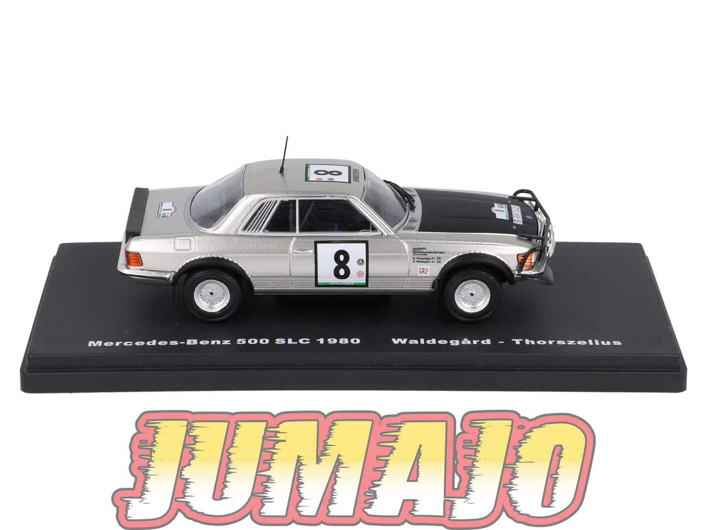 RMX75 1/43 Salvat Mexique Rallye WRC MERCEDES BENZ 500 SLC 1980 #8 Waldegard