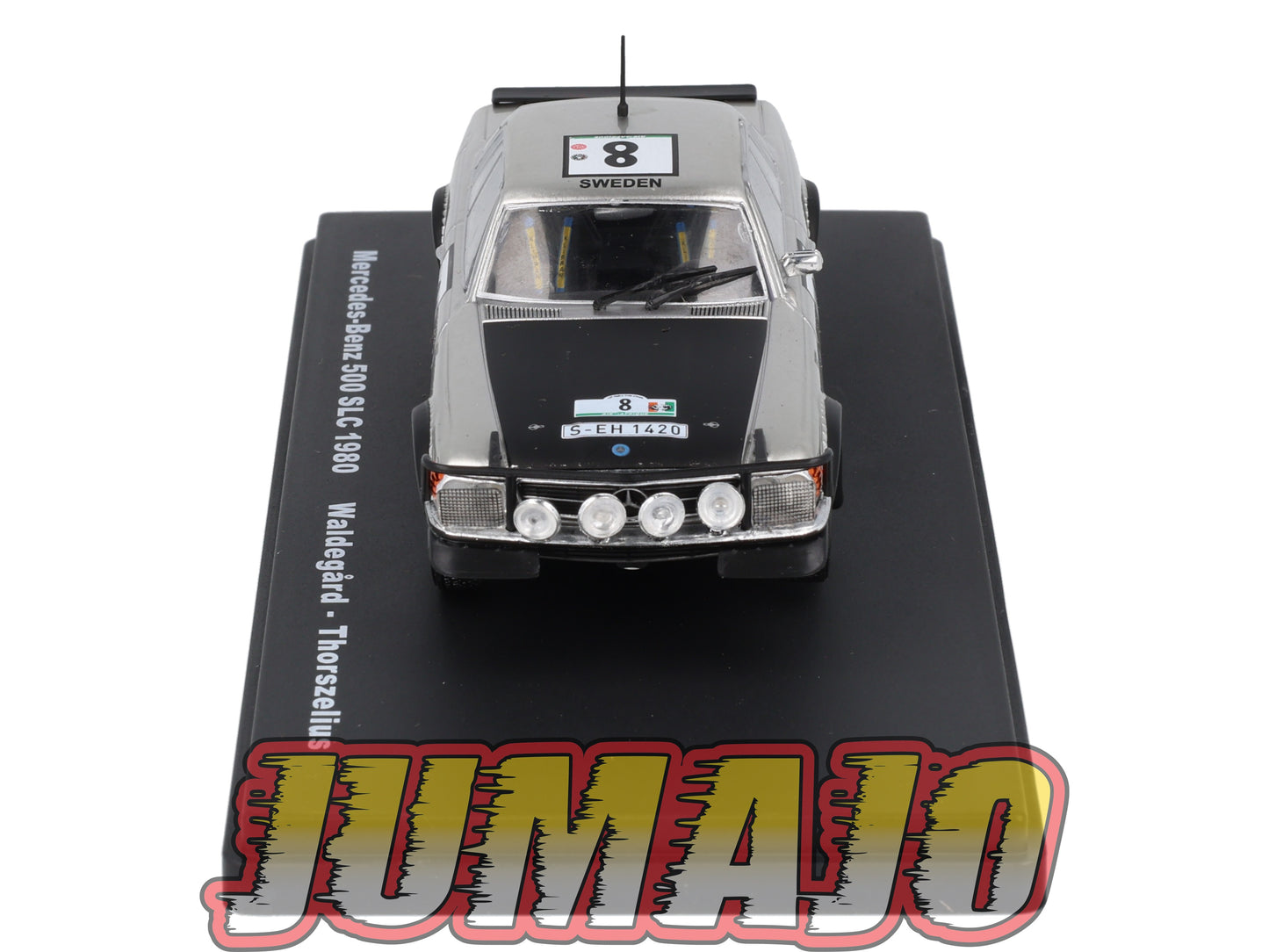 RMX75 1/43 Salvat Mexique Rallye WRC MERCEDES BENZ 500 SLC 1980 #8 Waldegard