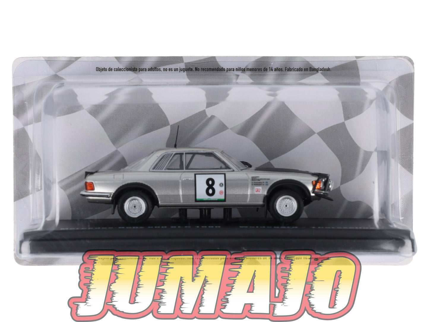 RMX75 1/43 Salvat Mexique Rallye WRC MERCEDES BENZ 500 SLC 1980 #8 Waldegard