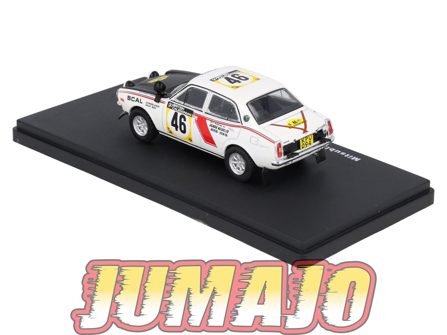 RMX76 1/43 Salvat Mexique Rallye WRC MITSUBISHI Lancer GSR 1974 #46 Singh