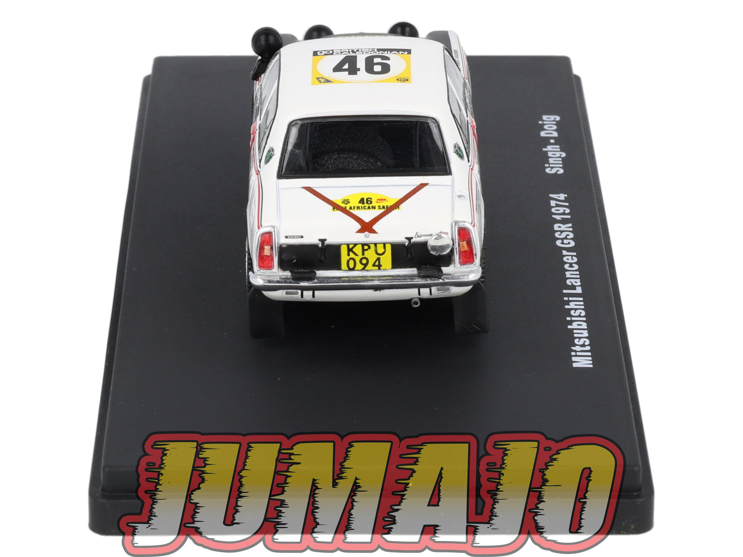 RMX76 1/43 Salvat Mexique Rallye WRC MITSUBISHI Lancer GSR 1974 #46 Singh