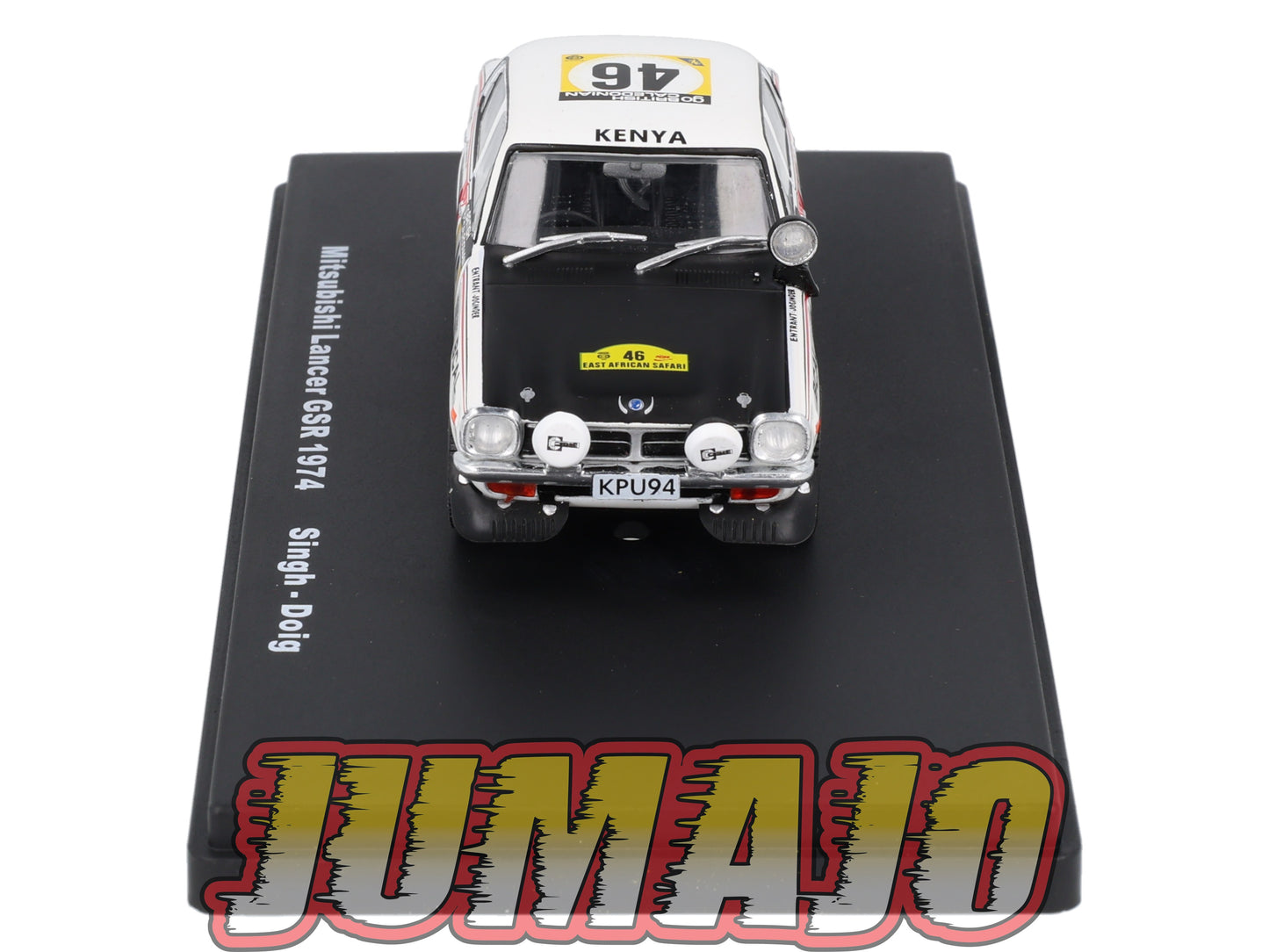 RMX76 1/43 Salvat Mexique Rallye WRC MITSUBISHI Lancer GSR 1974 #46 Singh