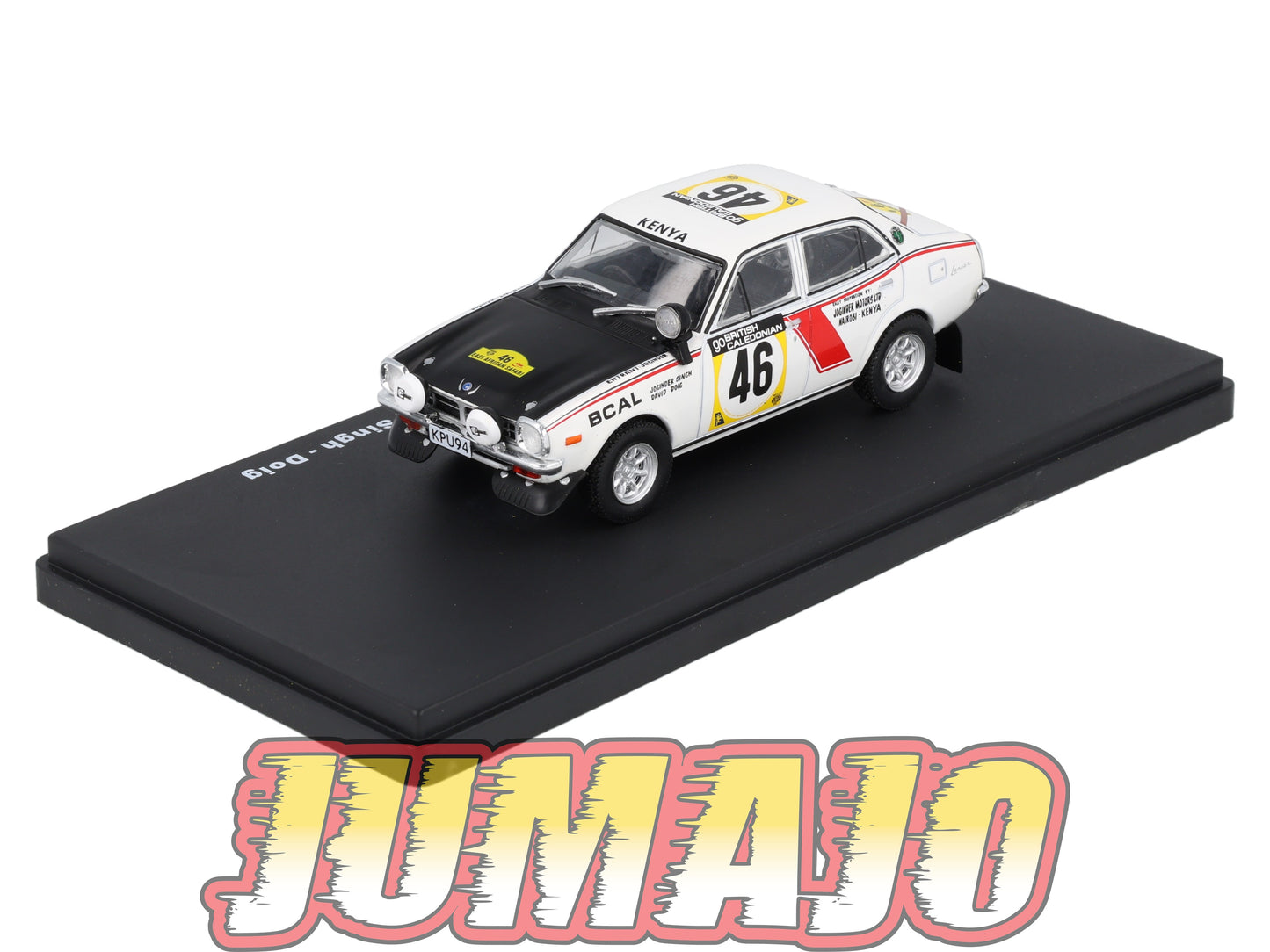 RMX76 1/43 Salvat Mexique Rallye WRC MITSUBISHI Lancer GSR 1974 #46 Singh