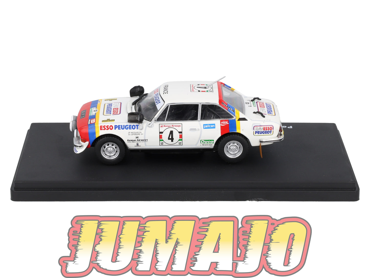 RMX77 1/43 Salvat Mexique Rallye WRC PEUGEOT 504 Coupé V6 1978 #4 Lefebvre