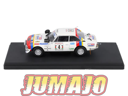 RMX77 1/43 Salvat Mexique Rallye WRC PEUGEOT 504 Coupé V6 1978 #4 Lefebvre