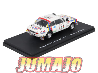 RMX77 1/43 Salvat Mexique Rallye WRC PEUGEOT 504 Coupé V6 1978 #4 Lefebvre