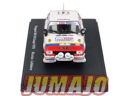RMX77 1/43 Salvat Mexique Rallye WRC PEUGEOT 504 Coupé V6 1978 #4 Lefebvre