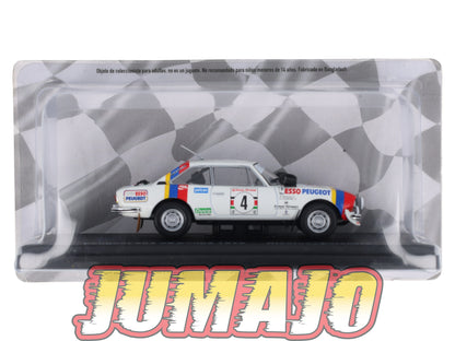 RMX77 1/43 Salvat Mexique Rallye WRC PEUGEOT 504 Coupé V6 1978 #4 Lefebvre